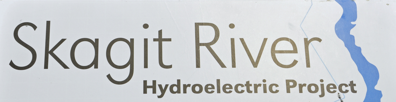 Skagit River Hydroelectric Project sign